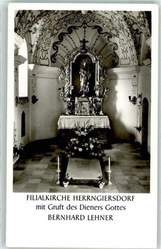 Herrngiersdorf Filialkirche Gruft Bernard Lehner
