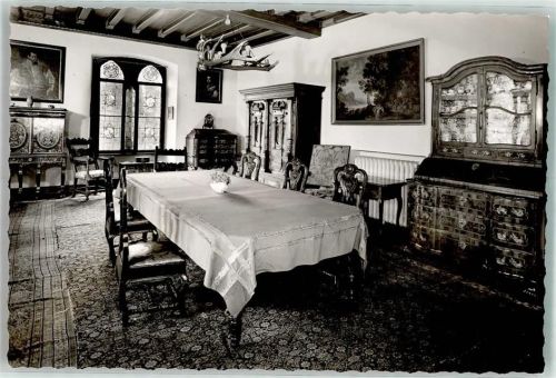 56299 W5401 Kobern-Gondorf FOTO KEINE AK Schloss Liebieg Antiquitäten Mobilar Foto Original aus Archiv eines Ansichtskartenverlags Ort handschriftlich