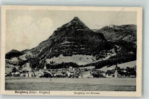 Burgberg Grünten bayr. Allgäu