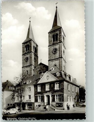 Schwelm Christus Kirche Auto