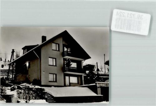 Tann Winter Ort handschrifrlich Foto Original aus Archiv eines Ansichtskartenverlags