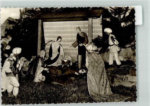 Beelen Weihnachtskirppe Foto Original aus Archiv eines Ansichtskartenverlags Ort handschriftlich