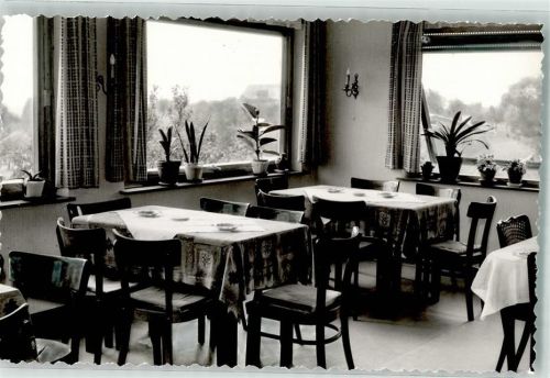 Dieblich Gaststube eines Gasthauses Foto Original aus Archiv eines Ansichtskartenverlags Ort handschriftlich