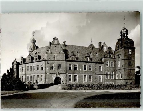 Darfeld Schloss Ort handschriftlich Foto Original aus Archiv eines Ansichtskartenverlags