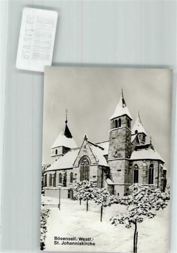 Bösensell Winter Westf. St. Johanniskircche