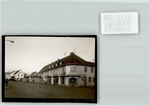Dörnigheim Hautstrasse Ort handschrifrlich Foto Original aus Archiv eines Ansichtskartenverlags