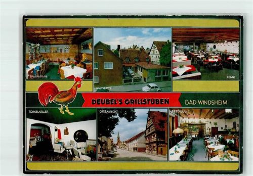 Bad Windsheim Gasthaus Deubel's Grillstuben Fotograf Hans Dreisigacker