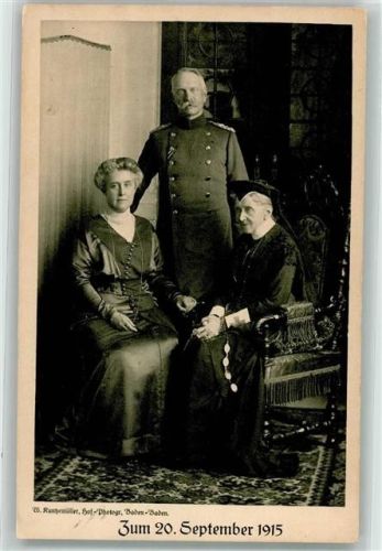 Zum 30. September 1915 Badischer Opfertag WK I