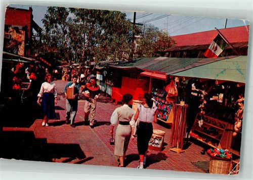 Los Angeles 1962 Marktszene Handlung Olvera Street