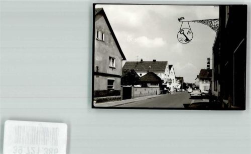 Großkrotzenburg Handlung Zunftzeichen Ort handschriftlich Foto Original aus Archiv eines Ansichtskartenverlags