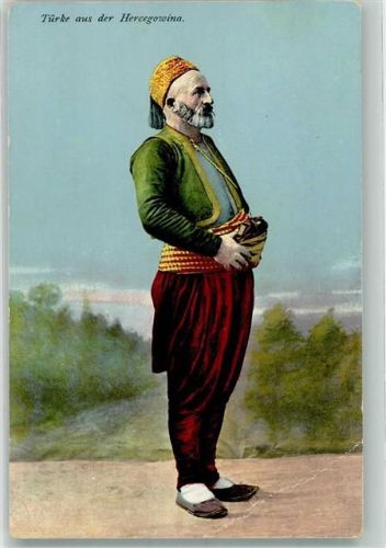 Mostar 1912 Tracht Türke