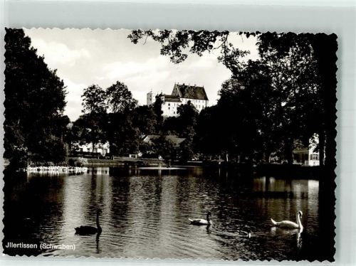 Illertissen Weiher mit Vöhlinschloss
