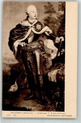 Wilhelm V Prinz von Oranien Nassau sign. Bolomey LL Nr.276