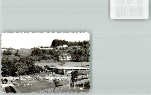 Burbach Foto Original aus Archiv eines Ansichtskartenverlags Freibad Ort handschriftlich
