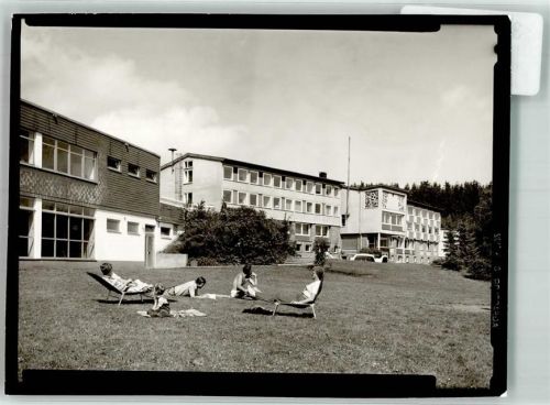 Rahrbach Foto Original aus Archiv eines Ansichtskartenverlags Josef-Gockeln-Ferienheim Ort handschriftlich
