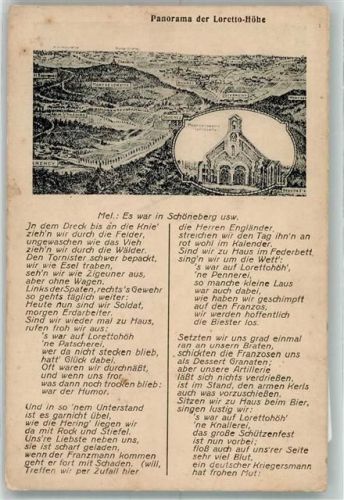 Lens Loretto-Höhe Gedicht WK I