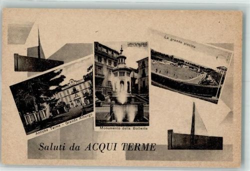 Acqui Terme Denkmal Schwimmbad Hotel