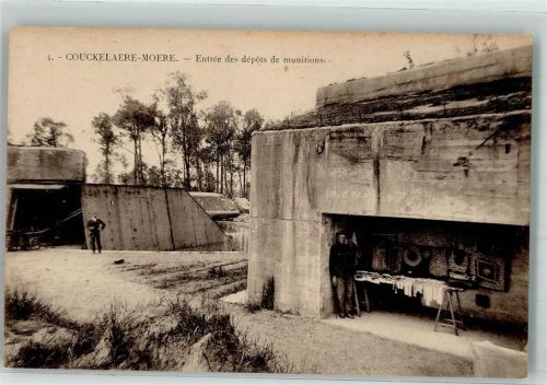 Koekelare Eingang zum Munitionsdepot