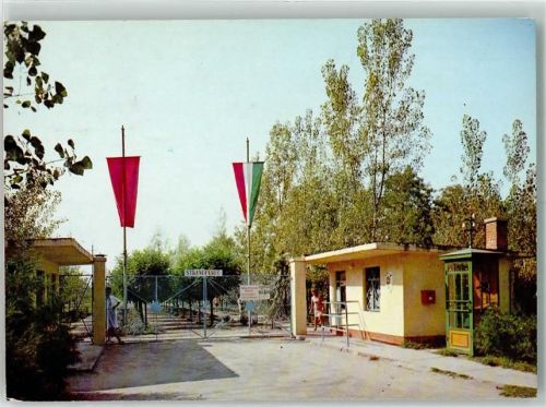 Szolnok 1983 Schwimmbad Cserkeszolo Luftpost
