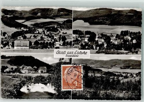 Eslohe Briefmarke Bildseite