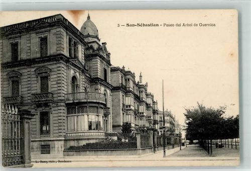 San Sebastian Paseo del Arbol de Guernica Straße