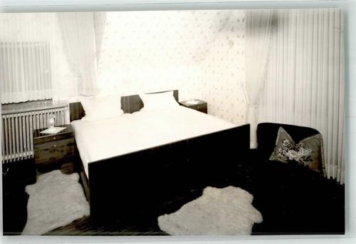 Wenden Pension Hilleke Gästezimmer Foto Original aus Archiv eines Ansichtskartenverlags Ort handschriftlich