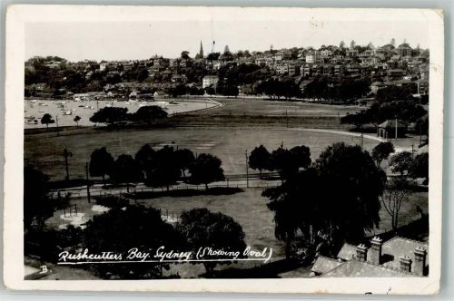 Sydney 1956 Rushcutters Bay Luftpost