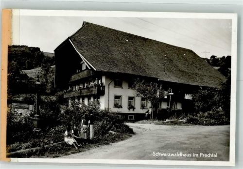 Prechtal Schwarzwaldhaus Foto AK