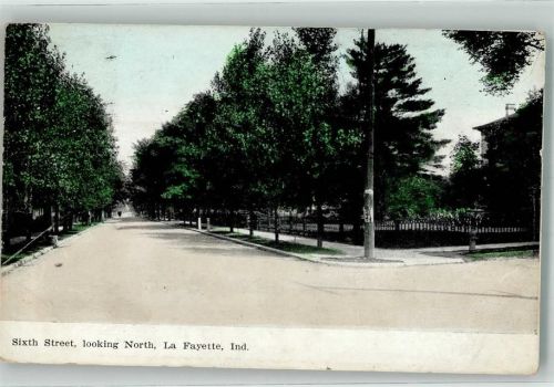 Indianapolis 1908 Sixth Street Lafayette