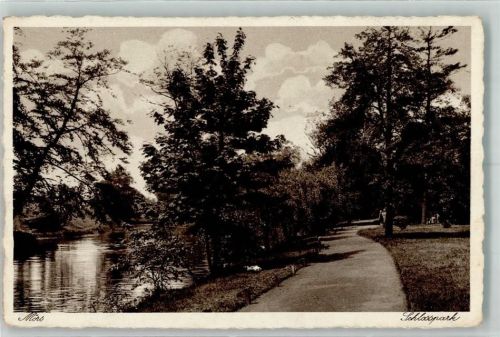 Moers 1930 Schlosspark