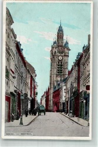 Douai 1915 Beffroi