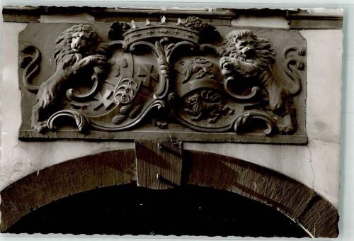 Niederwalluf Wappen Ort handschriftlich Foto Original aus Archiv eines Ansichtskartenverlags
