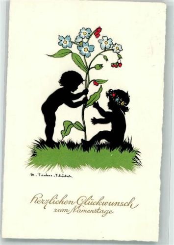 1937 Engel Elfen Namenstag