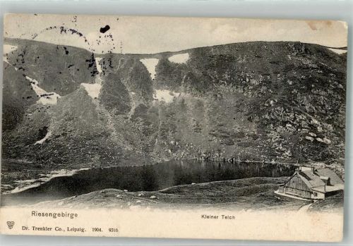 Hirschberg im Riesengebirge 1914 Kleiner Teich Riesengebirge