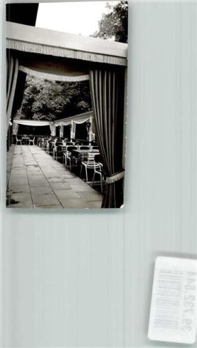 Schwalenberg Terrasse des Burgcafes Foto Original aus Archiv eines Ansichtskartenverlags Ort handschriftlich