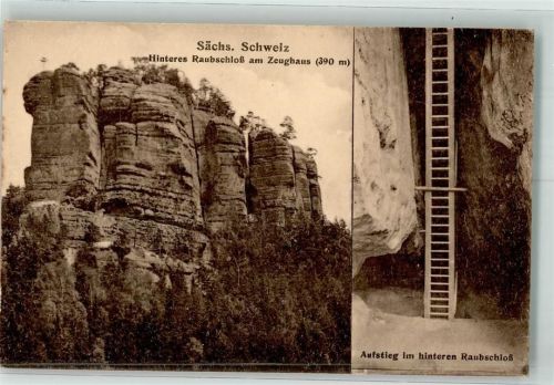 Hinterhermsdorf Sächsische Schweiz Hinteres Raubschloss