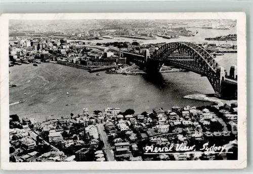 Sydney 1968 Fliegeraufnahme Foto AK Luftpost