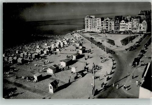 Knokke-Heist 1952 Schwimmbad Albert-Plage