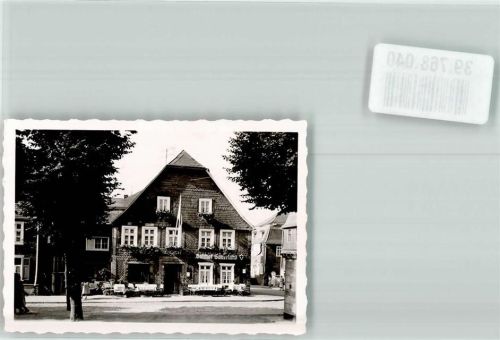 57462 W5960 Olpe , Biggesee FOTO KEINE AK Gasthaus Gasthof Sauerland Foto Original aus Archiv eines Ansichtskartenverlags Ort handschriftlich