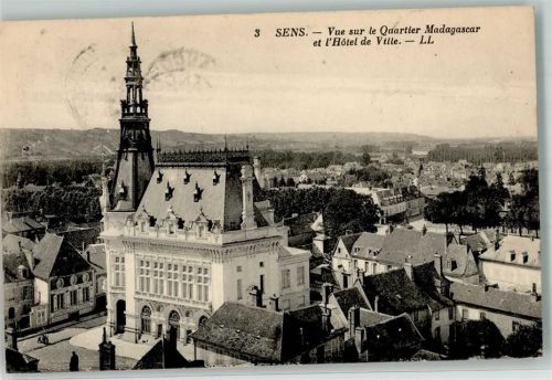 Sens 1928 Rathaus