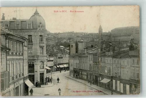 Bar-le-Duc 1907 Rue Rousseau
