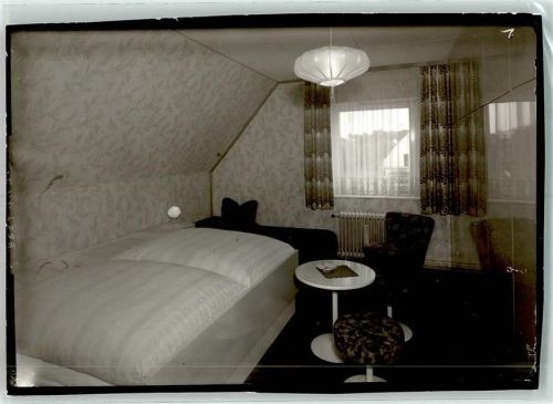Tönisvorst Pension Haus Eschner Gästezimmer Foto Original aus Archiv eines Ansichtskartenverlags Ort lt. Recherche
