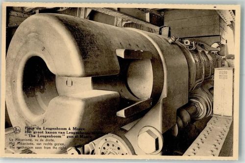 The mechanismus seen from the right Kanone von Leugenboom