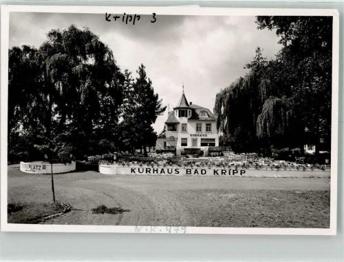 Kripp Kurhaus Foto Original aus Archiv eines Ansichtskartenverlags