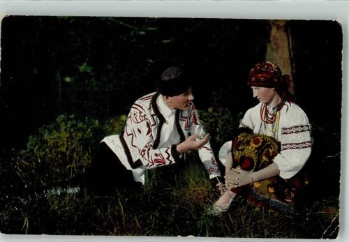 1918 Tracht Ukrainische-ruthenische Typen