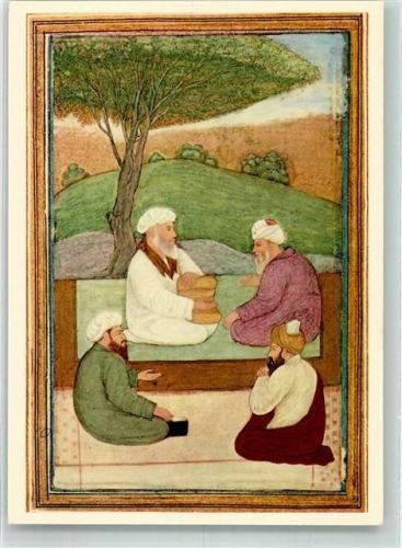 Berlin Mitte Mollahs Miniatur d. Moghul Schule Indien Staatl. Museen Islamisches Museum FP 784