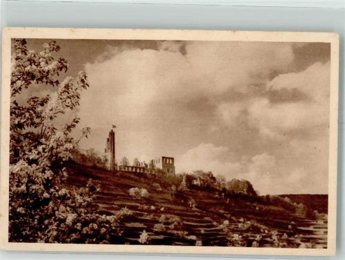 Bad Dürkheim 1934 Reichswinterhilfe-Lotterie Bild 125 Klosterruine Limburg Das schöne Deutschland Fotograf Gerspach