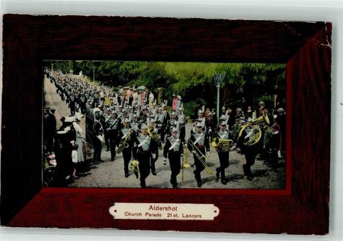Winchester 1909 Church Parade 21.Lancers Aldershot Passepartout
