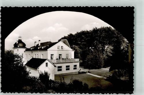 58566 W5883 Kierspe Foto AK Pension Haus Isenburg