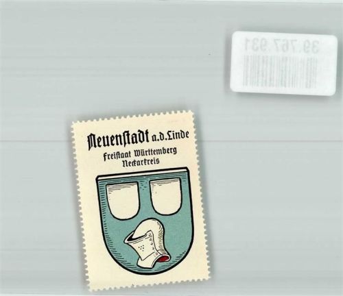 Neustadt Freistaat Württemberg Neckarkreis Neuenstadt a.d. Linde